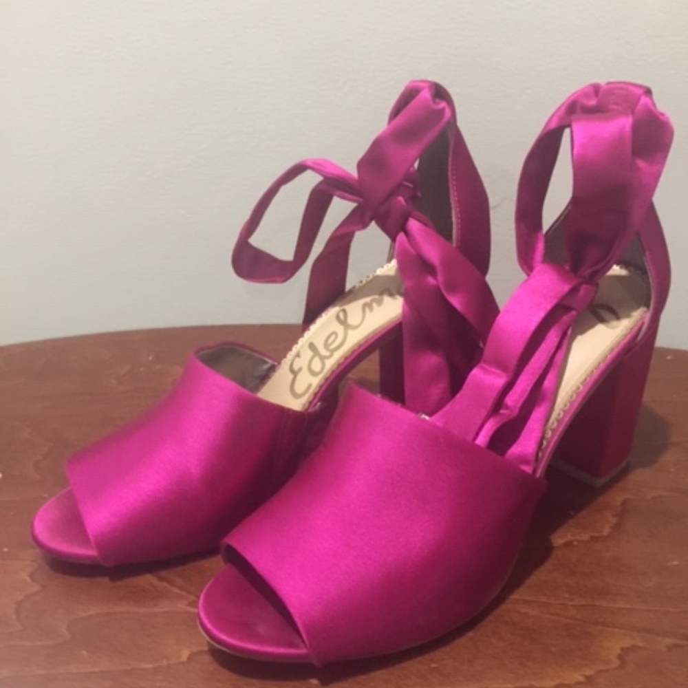Sam Edelman Ankle Tie Heels